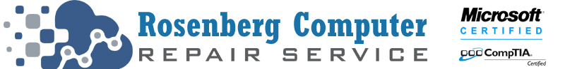Call Rosenberg Computer Repair Service at 281-860-2550